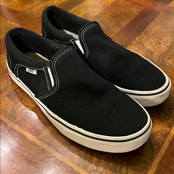 Vans Slip-On Skate Shoe - Black - Picture 2 of 6
